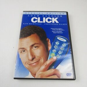Click DVD Special Edition Adam Sandler Kate‎ Beckinsale Christopher Walken